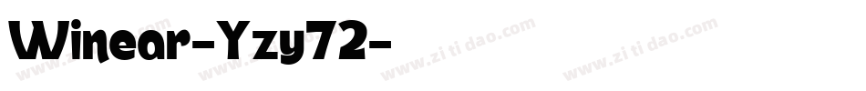 Winear-Yzy72字体转换