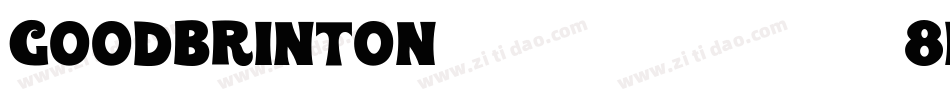 GoodBrinton-8EgZ字体转换