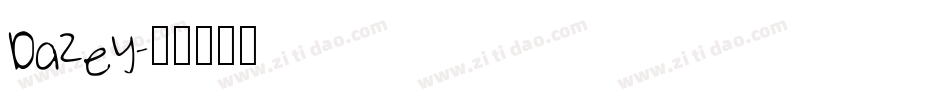 Dazey字体转换