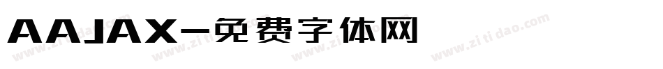 AAJAX字体转换