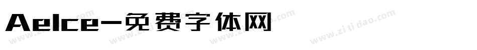 Aelce字体转换