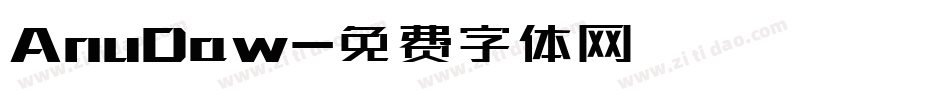 AnuDaw字体转换
