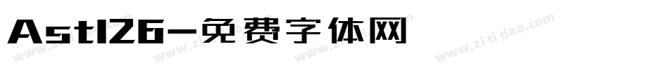 Ast126字体转换