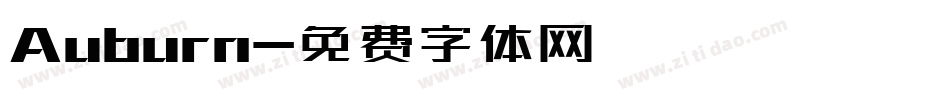 Auburn字体转换