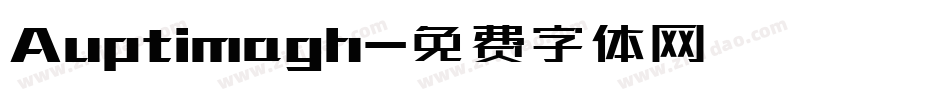 Auptimagh字体转换