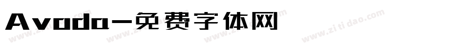 Avoda字体转换