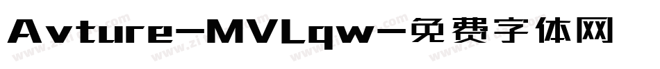 Avture-MVLqw字体转换