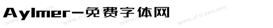 Aylmer字体转换