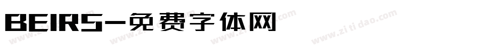 BEIRS字体转换