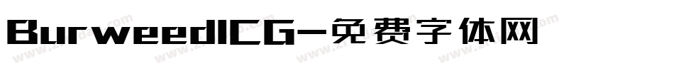 BurweedICG字体转换