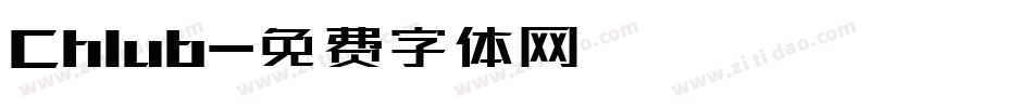 Chlub字体转换