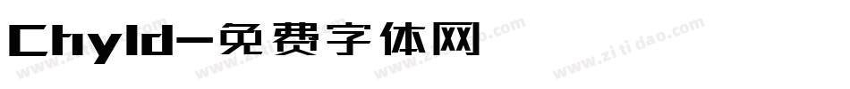 Chyld字体转换