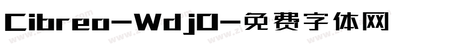Cibreo-WdjO字体转换