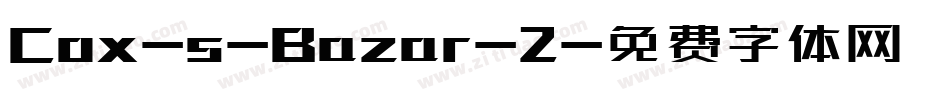 Cox-s-Bazar-2字体转换
