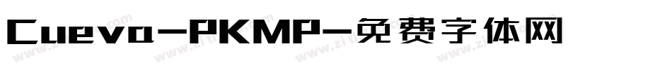 Cueva-PKMP字体转换