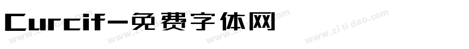 Curcif字体转换