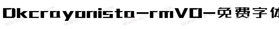 Dkcrayonista-rmVO字体转换