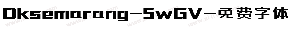 Dksemarang-5wGV字体转换