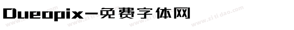 Dueopix字体转换