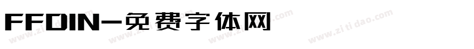 FFDIN字体转换