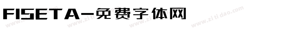 FISETA字体转换