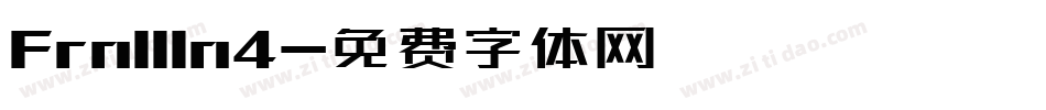 Frn111n4字体转换