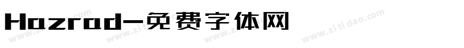 Hazrad字体转换