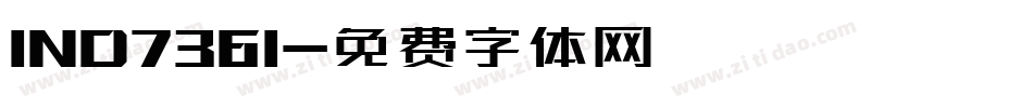 IND736I字体转换