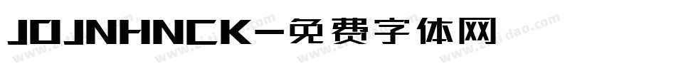 JOJNHNCK字体转换