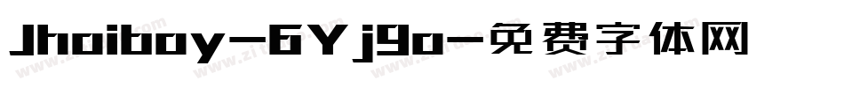 Jhoiboy-6Yj9o字体转换