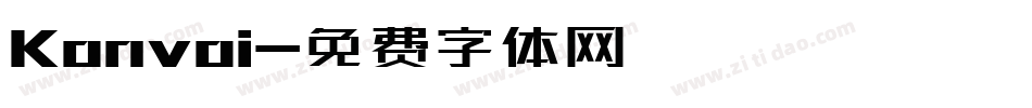 Konvoi字体转换