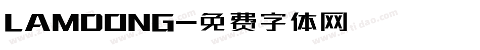 LAMDONG字体转换