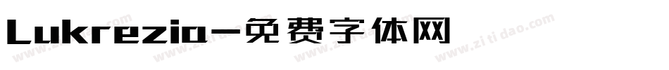 Lukrezia字体转换