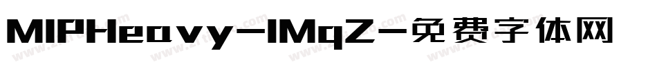 M1PHeavy-lMqZ字体转换