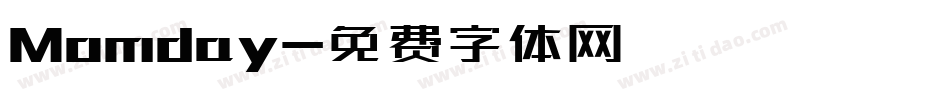 Momday字体转换