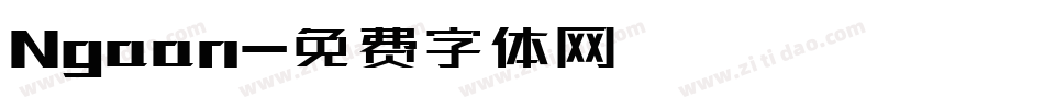 Ngaan字体转换
