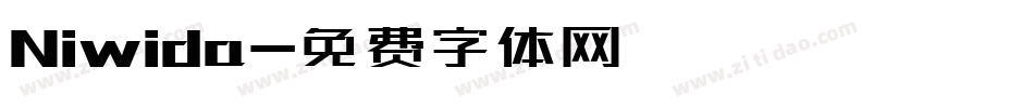 Niwida字体转换