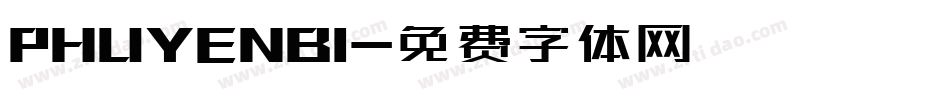 PHUYENBI字体转换