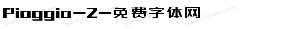 Pioggia-2字体转换
