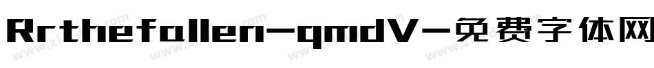 Rrthefallen-qmdV字体转换
