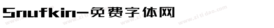 Snufkin字体转换