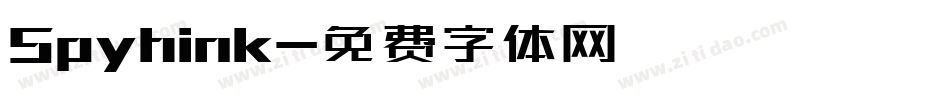 Spyhink字体转换