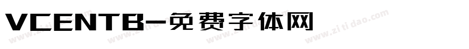 VCENTB字体转换