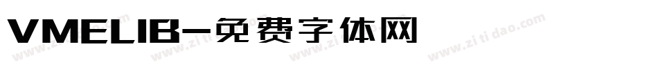 VMELIB字体转换