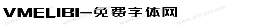 VMELIBI字体转换