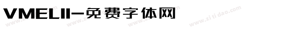 VMELII字体转换