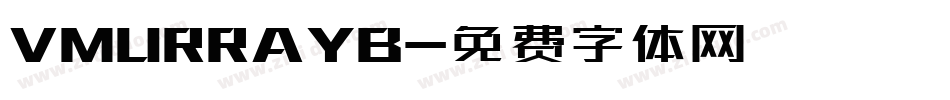 VMURRAYB字体转换