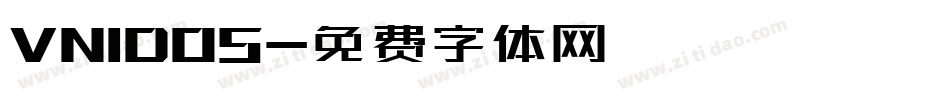 VNIDOS字体转换