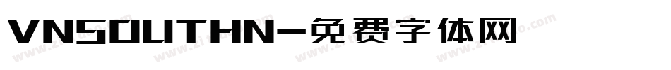 VNSOUTHN字体转换