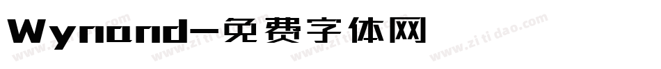 Wynand字体转换